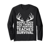 Whitetail Buck Hunting Deer Hunter Hunting Season for Men Long Sleeve T-Shirt