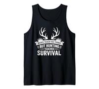 Whitetail Buck Hunting Deer Hunter Hunting Season for Men Tank Top