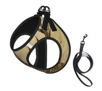 Whitetail Deer Fawn In Wilderness Stag,Pet Harness,Adjustable Reflective Dog Harness,Pet Leash Vest,M