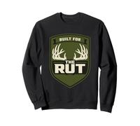 Whitetail Hunter Whitetail Hunting Deer Hunting Rut Season Sweatshirt