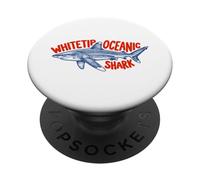 Whitetip Oceanic Shark PopSockets Adhesive PopGrip