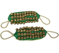 Whitewhale Handmade Indian Classical Ghungroo Dance Accessories Bharatnatyam, Kuchipudi, Odissi Ghungru For Dancer's Feet (40 bells + 40 bells)