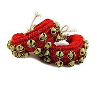 Whitewhale Handmade Indian Classical Ghungroo Dance Accessories Bharatnatyam, Kuchipudi, Odissi Ghungru For Dancer's Feet (20 bells + 20 bells)