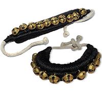 Whitewhale Handmade Indian Classical Ghungroo Dance Accessories Bharatnatyam, Kuchipudi, Odissi Ghungru For Dancer's Feet (10 bells + 10 bells)