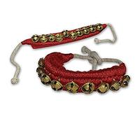 Whitewhale Handmade Indian Classical Ghungroo Dance Accessories Bharatnatyam, Kuchipudi, Odissi Ghungru For Dancer's Feet (10 bells + 10 bells)