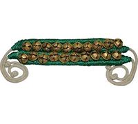 Whitewhale Handmade Indian Classical Ghungroo Dance Accessories Bharatnatyam, Kuchipudi, Odissi Ghungru For Dancer's Feet (10 bells + 10 bells)