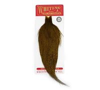 Whiting Pro Grade Cape - Grizzly Dyed Golden Olive