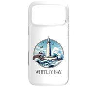 Whitley Bay Lighthouse Birds In Flight Rough Sea Case for iPhone 17 Pro Max