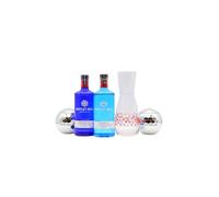 Whitley Neill - Distillers Cut & Connoisseurs Cut - Gin 70cl x 2 47% ABV (Includes Carafe & Discoball Cup)