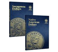Whitman Coin Folder U.S. Sacagawea/Native American Dollar Set Starting 2000#’s 8060 3163