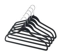 Whitmor 5PK Spacema Suit Hanger No Size Black
