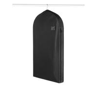 Whitmor Deluxe Zippered Suit Bag Black