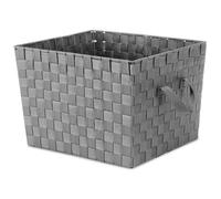 Whitmor INC 13x15x10 Gry Woven Tote 13 by 15 by 10""""