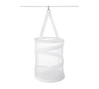 Whitmor Pop and Fold Clothespin Bag White
