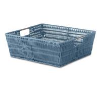 Whitmor Rattique Shelf Tote Berry Blue