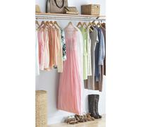 Whitmor Vinyl Zippered Protective Gown Bag - 3"""" L x 24"""" W x 60"""" H - Set of 3 - Clear