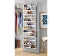 Whitmor, White 36-Pair Over The Door Shoe Organizer