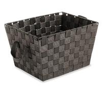 Whitmor Woven Strap Small Tote Espresso