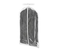 Whitmor Zippered Hanging Suit Bag - Clear Gray