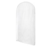 Whitmor Zippered Protective Gown Bag Clear 24-in. x 3-in. x 48-in.