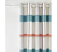 WHITNEY 92 cm - 430 cm, extra long curtain rod, no drilling required, extendable stainless steel curtain rail, extra long tension curtain rail for large windows, shower room, cupboards, white-1