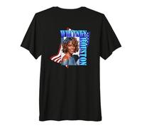 Whitney Houston_Back Printed_002 Premium T-Shirt