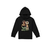 Whitney Houston Black Leather & Green Gloves Youth Kids Pull-Over Hoodie, Black | Size: 7-8 Years Whitney Houston Black 7-8 Years