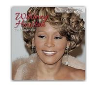 Whitney Houston Calendar 2026 Calendar 16 Month Family Square Wall 2026 UK | Planner with Large Grid for Home or Office Organisation