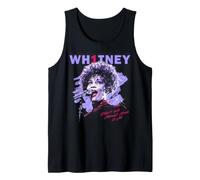 Whitney Houston Didn't We Almost Have It All Purple Photo Tank Top