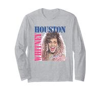 Whitney Houston Exhale Distressed Photo Long Sleeve T-Shirt