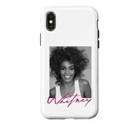 Whitney Houston Greyscale Portrait Case for iPhone X/XS