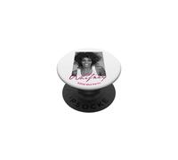 Whitney Houston Greyscale Portrait PopSockets Adhesive PopGrip