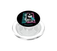 Whitney Houston How Will I Know Jagged Pink Frame PopSockets PopGrip for MagSafe