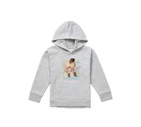 Whitney Houston How Will I Know Pastel Youth Kids Pull-Over Hoodie, Athletic Heather in Grey | Size: 5-6 Years Whitney Houston Grey 5-6 Years
