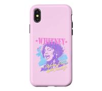 Whitney Houston I Wanna Dance With Somebody Paint Splatter Case for iPhone X/XS