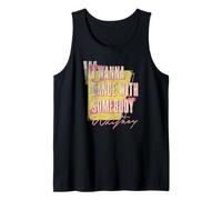 Whitney Houston I Wanna Dance with Somebody Tank Top
