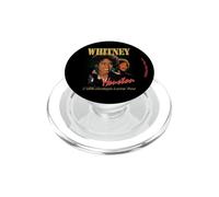 Whitney Houston I Will Always Love You Distressed Collage PopSockets PopGrip for MagSafe