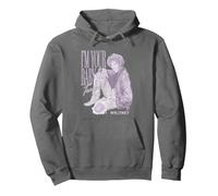 Whitney Houston I'm Your Baby Tonight Purple Photo Pullover Hoodie