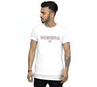 Whitney Houston Men's So Emotional T-Shirt in White | Size: 2XL Whitney Houston White 2XL