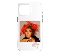 Whitney Houston Red Ribbon Signature Photo Case for iPhone 16 Pro Max