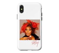 Whitney Houston Red Ribbon Signature Photo Case for iPhone X/XS