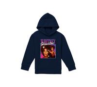 Whitney Houston She'S A Star Youth Kids Pull-Over Hoodie, Navy | Size: 7-8 Years Whitney Houston Navy 7-8 Years