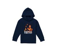 Whitney Houston Sing It Whitney Collage Youth Kids Pull-Over Hoodie, Navy | Size: 12-13 Years Whitney Houston Navy 12-13 Years