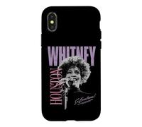 Whitney Houston So Emotional Distressed Tonal Photo Case for iPhone X/XS