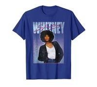 Whitney Houston So Emotional T-Shirt, Men, Royal Blue, Small