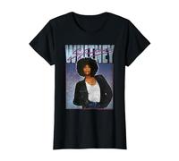 Whitney Houston So Emotional T-Shirt, Women, Black, Medium