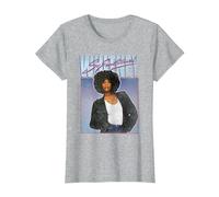 Whitney Houston So Emotional T-Shirt, Women, Heather Grey, 3X-Large