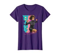 Whitney Houston So Emotional T-Shirt, Women, Purple, X-Large