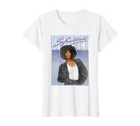 Whitney Houston So Emotional T-Shirt, Women, White, X-Small