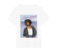 Whitney Houston So Emotional T-Shirt, Women's Plus, White, 6X